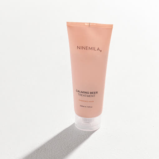 [NINEMILA]나인밀라 카밍비어 (맥주효모) 트리트먼트 미용실 LPP 단백질 헤어팩 세트 (220ml*2개)