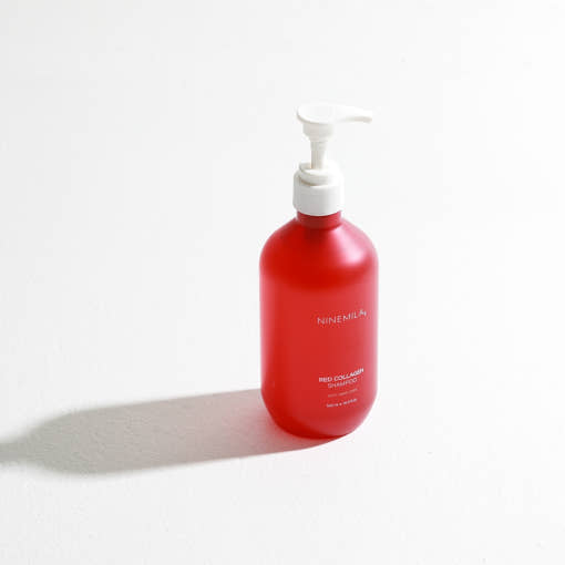 [NINEMILA]나인밀라 레드콜라겐 손상모발용 탈모샴푸 본품(500ml) + 리필(500ml) 세트