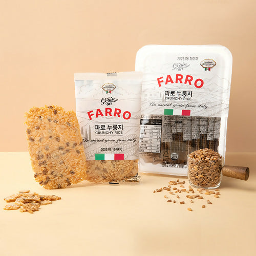 [GrainOn_그레인온] 안성재 쉐프의 슈퍼푸드 파로 누룽지 33g x 10회분(10인분)