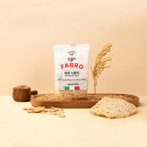 [GrainOn_그레인온] 안성재 쉐프의 슈퍼푸드 파로 누룽지 33g x 10회분(10인분)