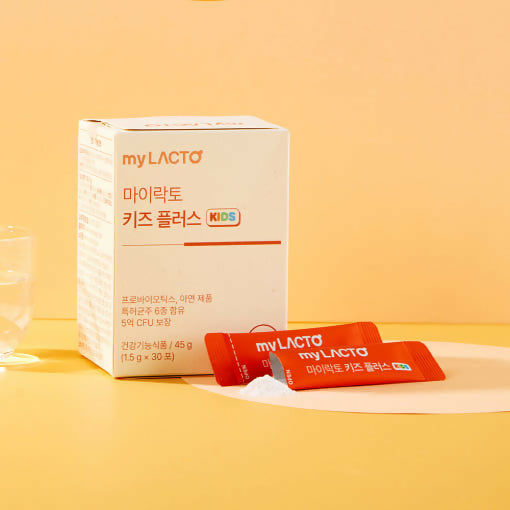[LACTOMASON_myLACTO]국민약쟁이 신현준 온가족 유산균 키즈플러스 어린이 면역 장 건강 프리미엄 프로바이오틱스 유산균