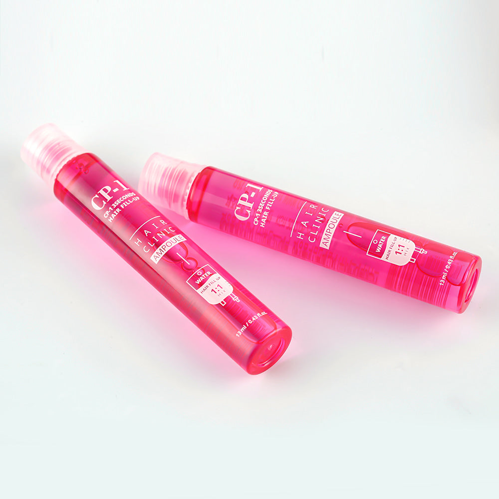 [CP-1]CP-1 쓰리세컨즈 헤어필업 _3 Seconds Keratin Hair Treatment Set for Dry Damaged hair, Protein Mask, Salon quality self hair care(13mlx20ea)