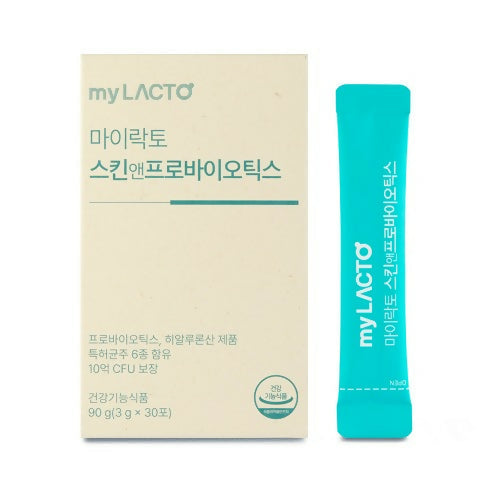 [LACTOMASON_myLACTO]국민약쟁이 신현준 온가족 유산균 마이락토 스킨캐어 프로바이오틱스 히알루론산함유 장건강 동시케어 유산균 분말형