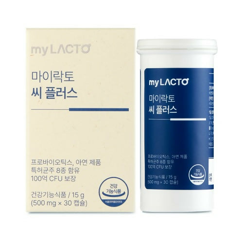 [LACTOMASON_myLACTO]국민약쟁이 신현준 온가족 유산균 마이락토 씨플러스 100억 장건강 면역 프리미엄 유산균 캡슐형